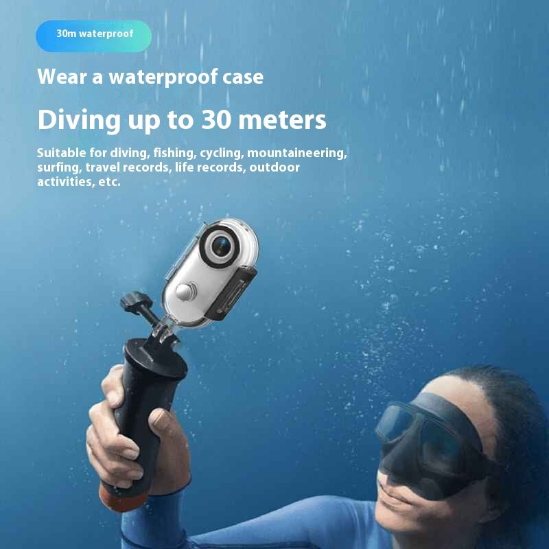 Thumb Camera/Body Cam: Mini-Action 4K Professional Thumb Camera