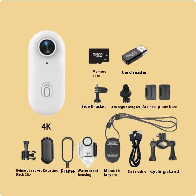 Thumb Camera/Body Cam: Mini-Action 4K Professional Thumb Camera