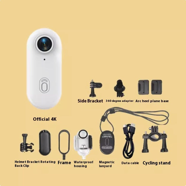 Thumb Camera/Body Cam: Mini-Action 4K Professional Thumb Camera