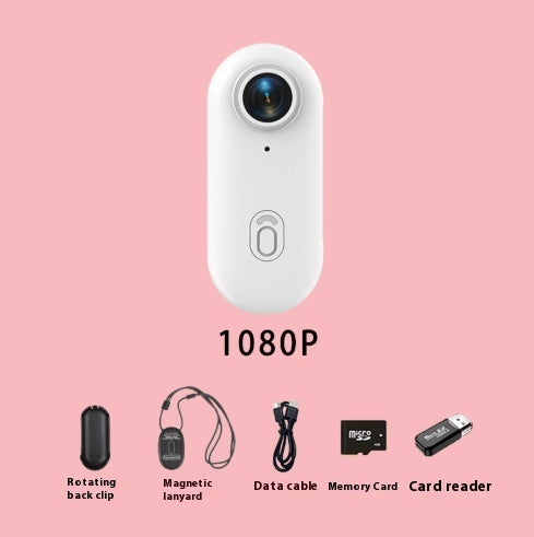 Thumb Camera/Body Cam: Mini-Action 4K Professional Thumb Camera