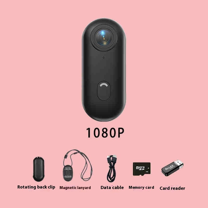 Thumb Camera/Body Cam: Mini-Action 4K Professional Thumb Camera