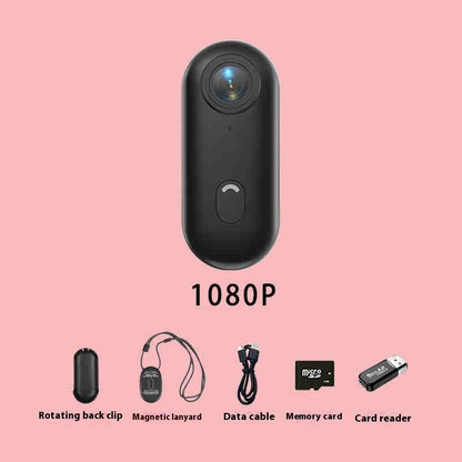 Thumb Camera/Body Cam: Mini-Action 4K Professional Thumb Camera