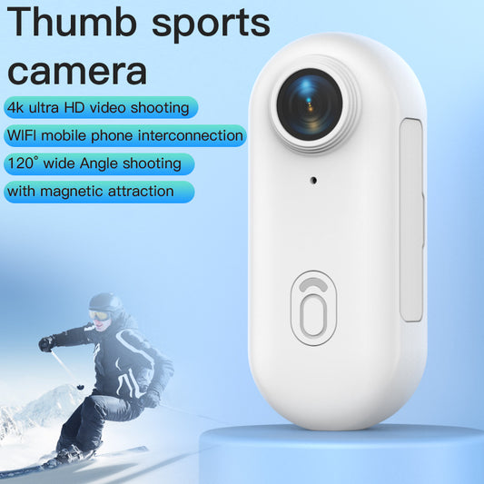 Thumb Camera/Body Cam: Mini-Action 4K Professional Thumb Camera