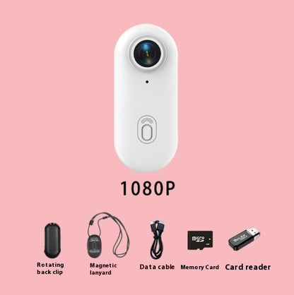 Thumb Camera/Body Cam: Mini-Action 4K Professional Thumb Camera